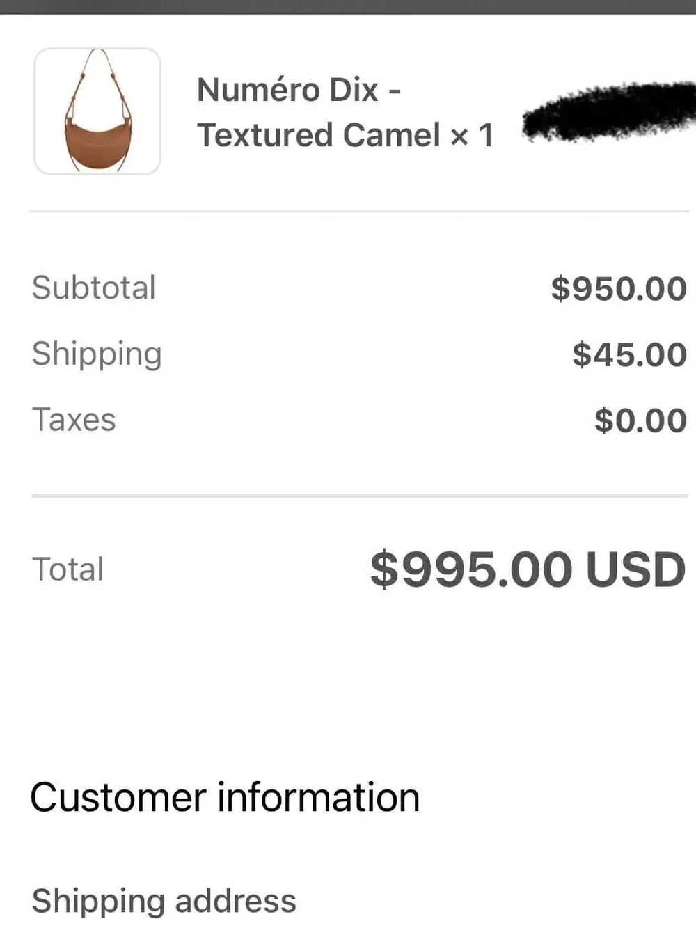 Polene Numéro Dix - TEXTURED CAMEL - Picture 7 of 7